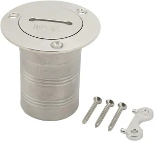 Marine Deck Filler Port 316 Stainless Steel Yachts Boats Trailer Tanks Deck Fill Filler