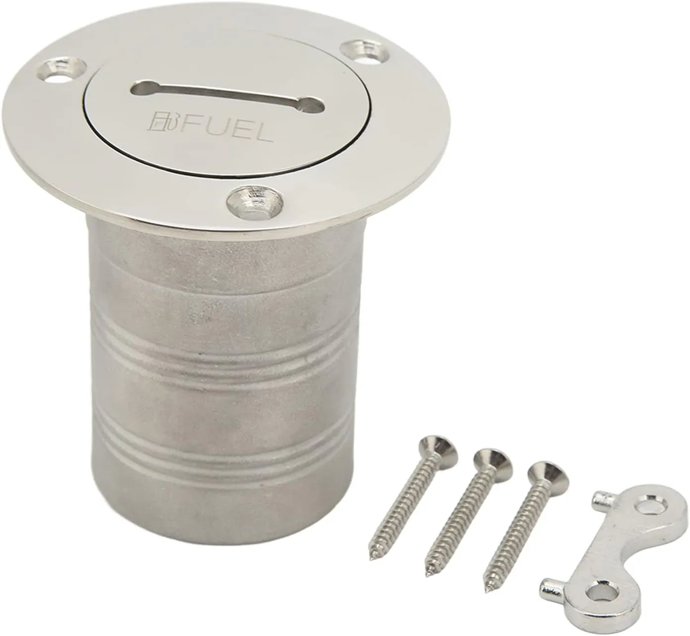 Marine Deck Filler Port 316 Stainless Steel Yachts Boats Trailer Tanks Deck Fill Filler