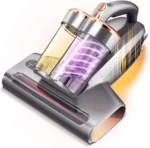 Mattress Vacuum Cleaner with UV & Ultrasonic and High Heating,Anti-allergen Powerful Handheld Vacuum for Bed,Sofa
