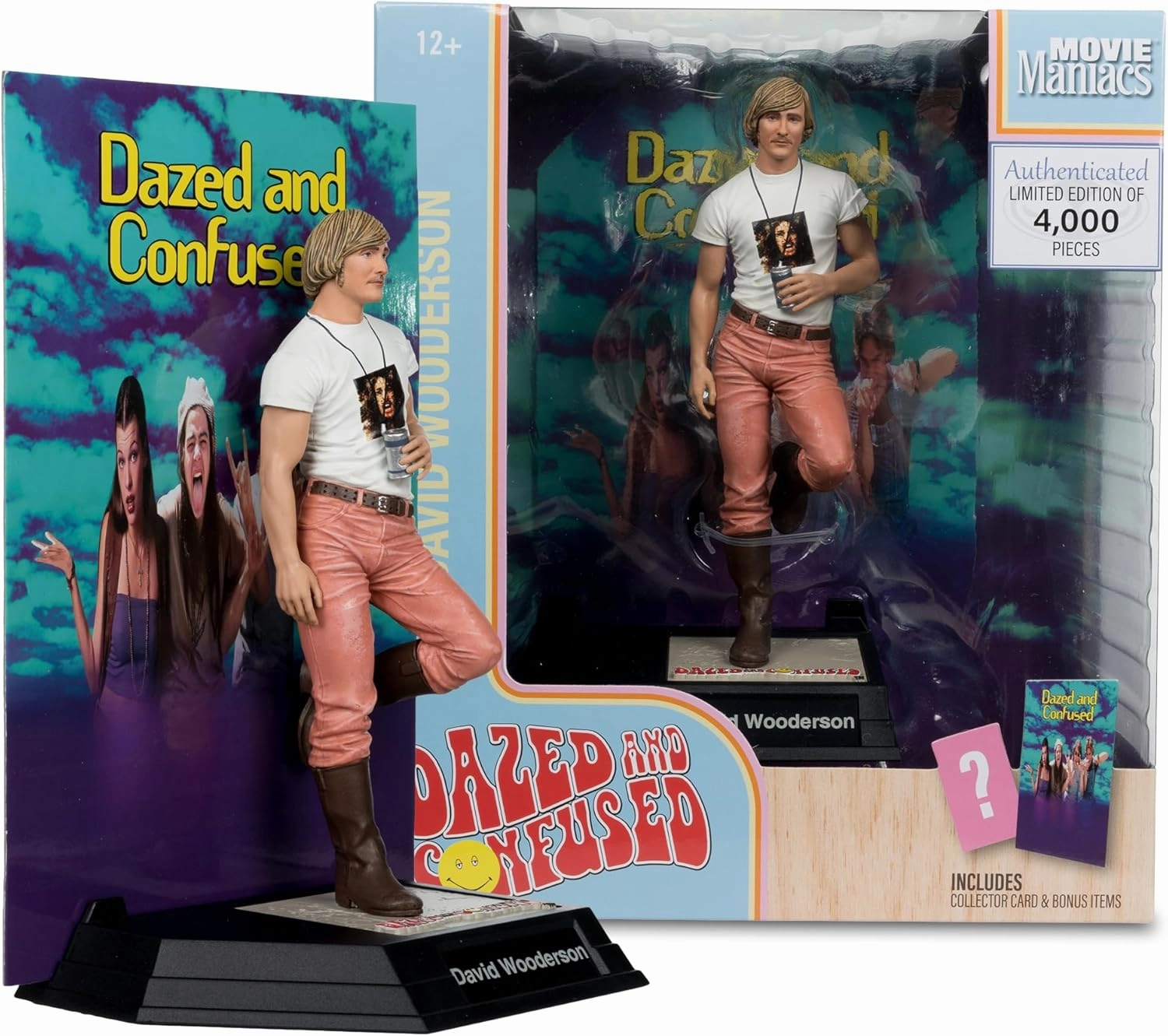 McFarlane Toys - Movie Maniacs David Wooderson (Dazed and Confused) 6in Posed Figure