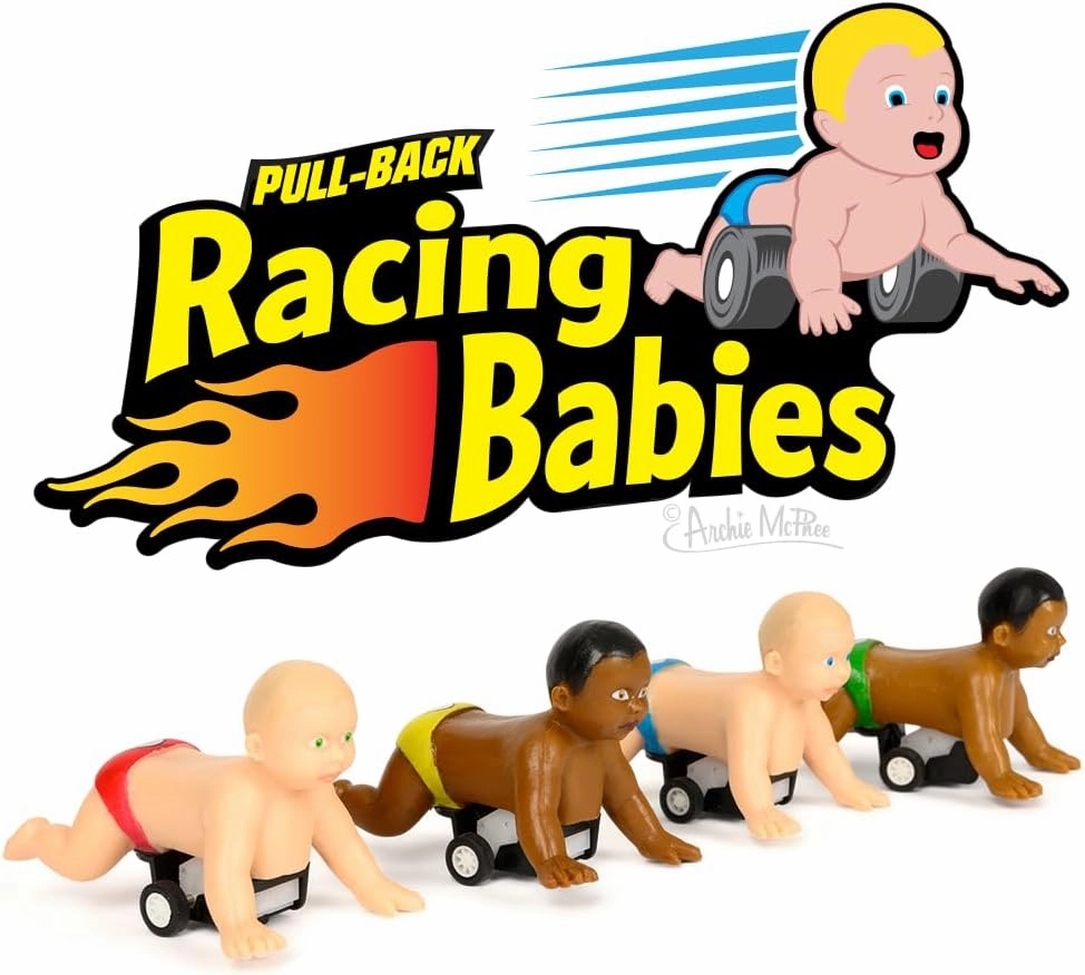 Mcphee Archie Racing Babies - Set of 4