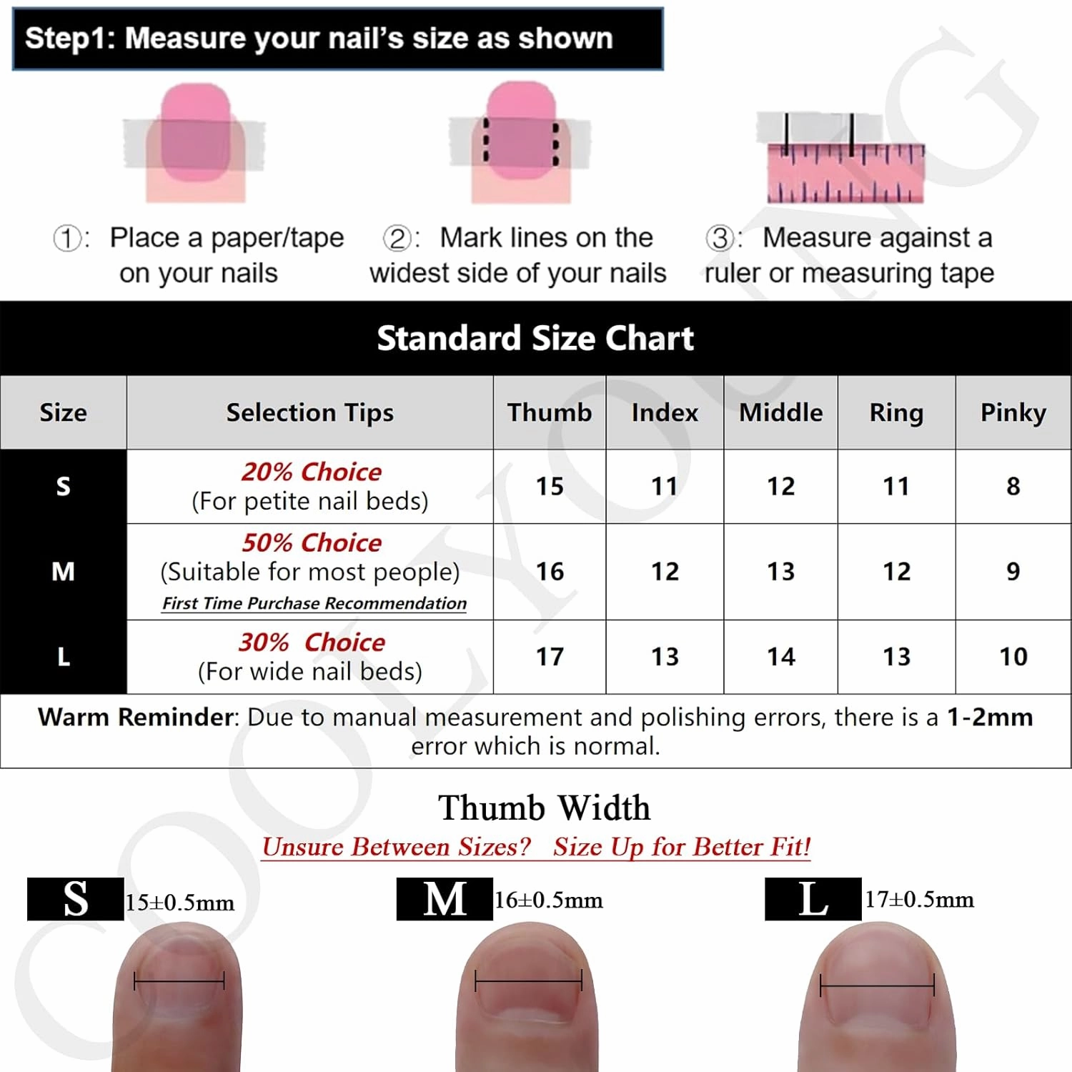 Medium Length Press On Nails, Secret Garden, Holiday Nails Press On Floral Press On Nails Handmade and Reusable, 10 Pieces Cute Nails with 1 Branded Storage Bag and Gel Nail Kit, Size L