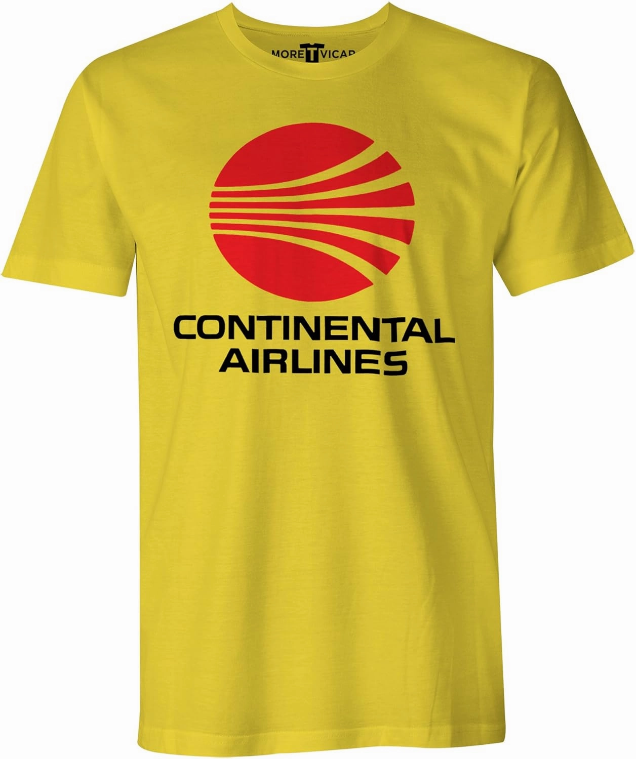 Men's Continental Airlines - Retro Airliner Logo T Shirt