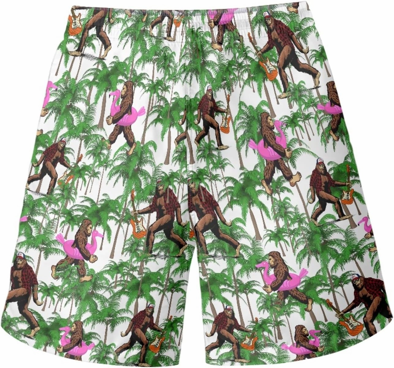 Men's Swim Trunk,Fashion Quick-Dry Beach Board Shorts with Mesh Lining Pockets