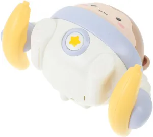 Milisten Crawling Toy Touch Sensor Lights and Music for Boy Girl Learning and Development Encourages Crawling and Lifting Cute Cartoon Design Portable and Lightweight