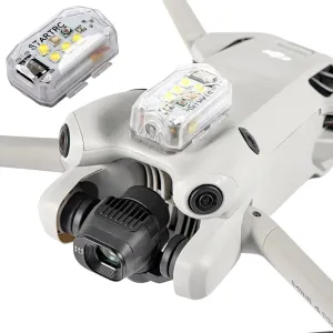 Mini 4 Pro Drone Strobe Light, Anti Collision Light for FAA Drone Night Flying, Rechargable Led Flashing Lights Fits DJI Mavic 3 Pro/Air 3 / Mini 3 Pro