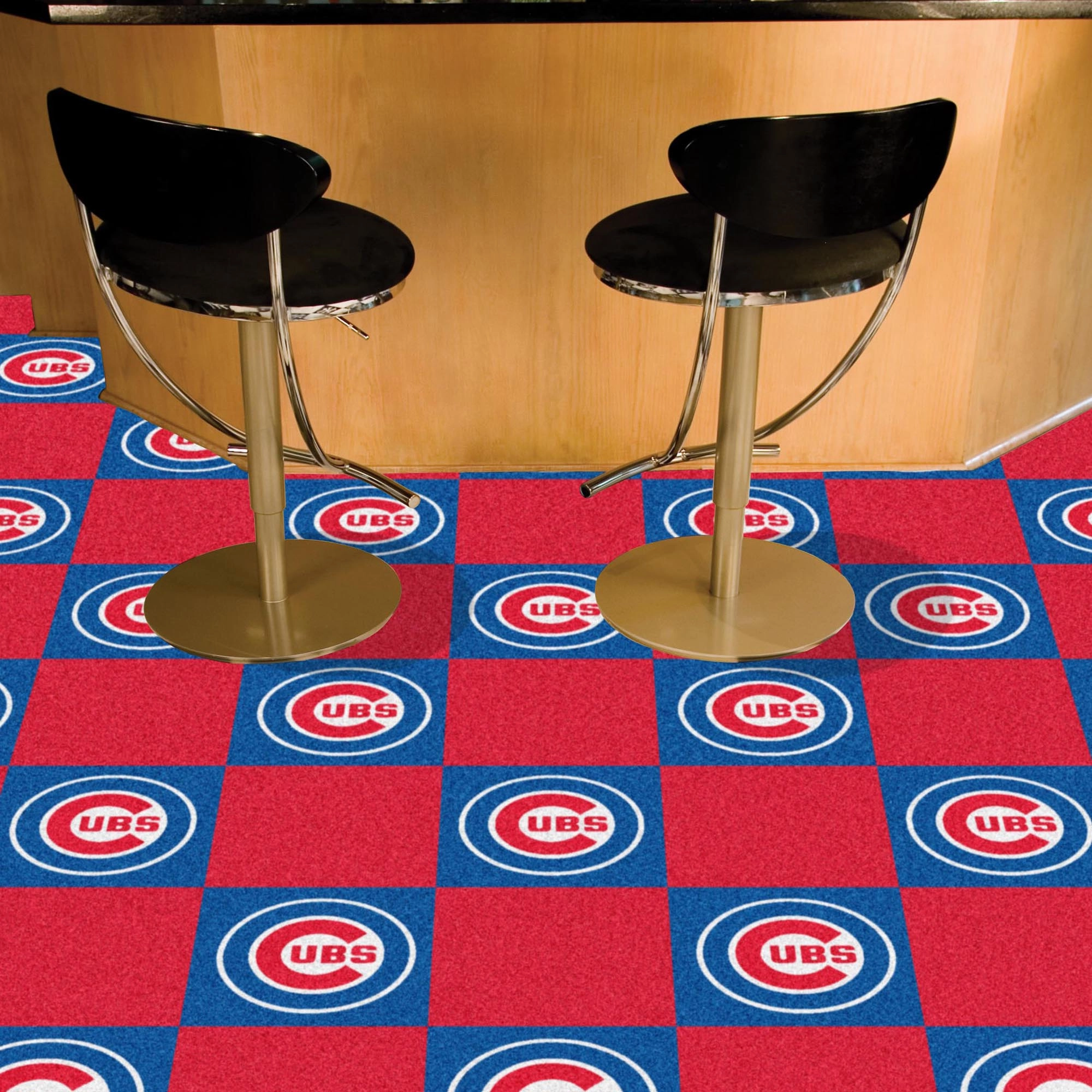MLB - Chicago Cubs Team Carpet Tiles