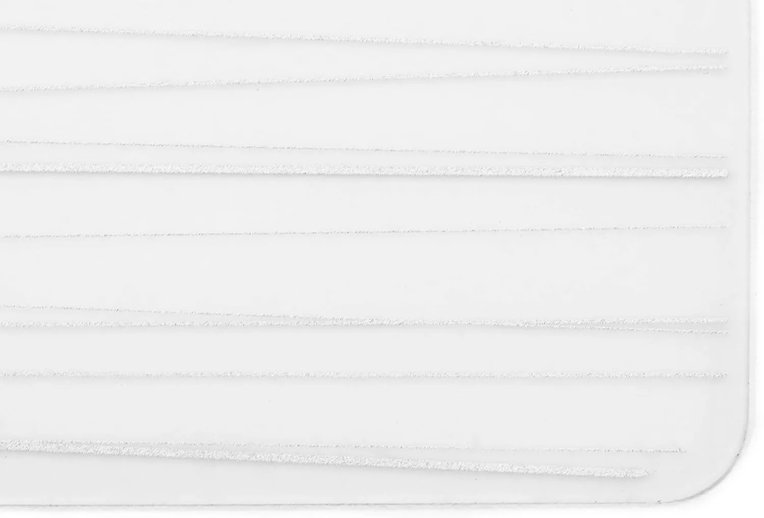 MODERN-TWIST Set of 4 Coasters 100% Plastic Free Silicone Tabletop, Dining, Decoration, Modern Design, Stream Print, Silver, 4 Count