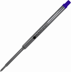 Monteverde Ballpoint Refill to Fit Waterman Ballpoint Pens, Medium Point, Soft Roll, Blue, 2 per Pack (W132BU)