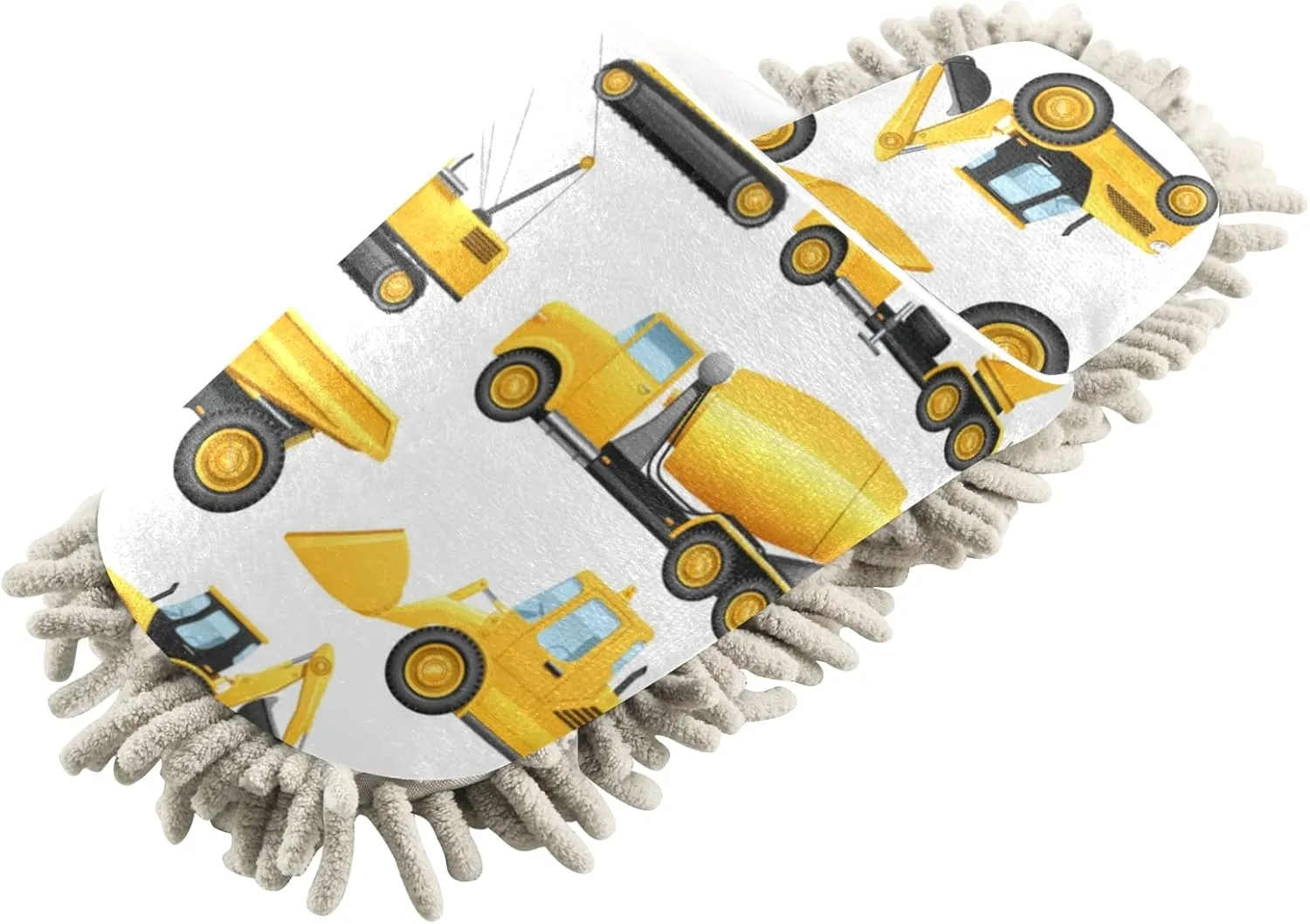 Mop Slippers Shoes, Unisex Cleaning House Slippers Spa Dusting Slippers M-L