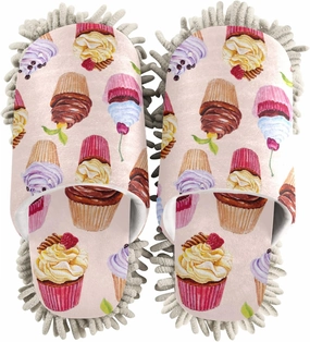 Mop Slippers Shoes, Unisex Cleaning House Slippers Spa Dusting Slippers M-L
