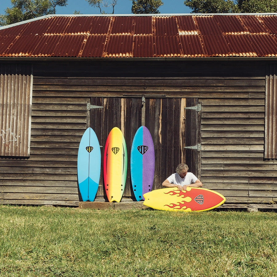 MR Epoxy Twin Fin Softboard 5'9"