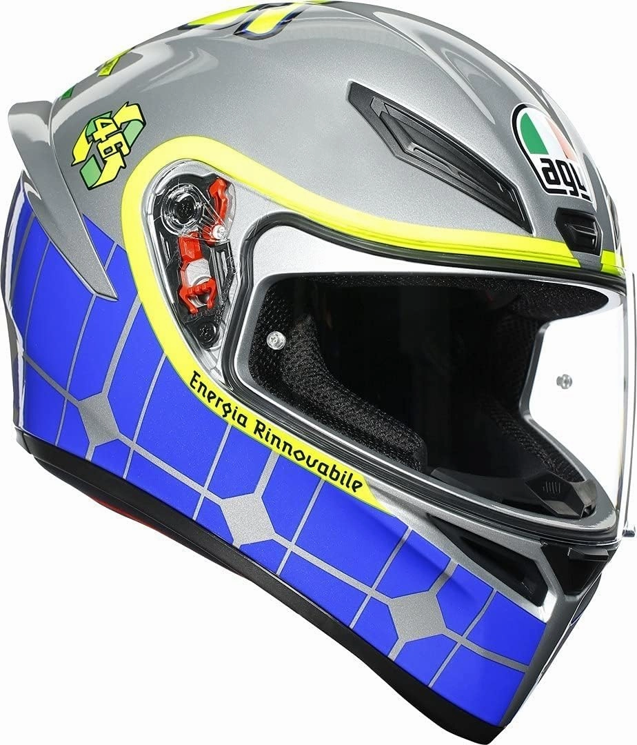 New AGV Unisex-Adult K1 Full Face Motorcycle Helmet-Mugello 2015 L