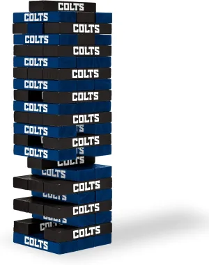 NFL Pro Football Tabletop Stackers Block Game by Wild Sports - Perfect Gift for NFL Football Fan, Dorm Game, Rec Room, Tailgate