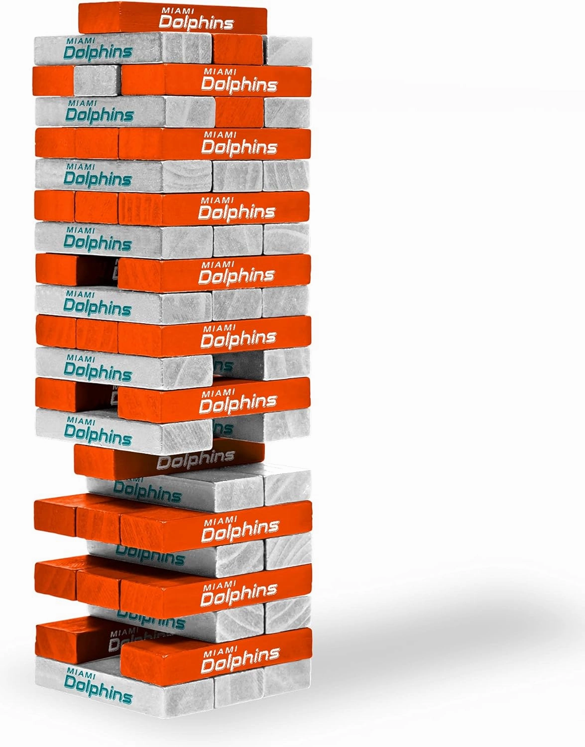 NFL Pro Football Tabletop Stackers Block Game by Wild Sports - Perfect Gift for NFL Football Fan, Dorm Game, Rec Room, Tailgate