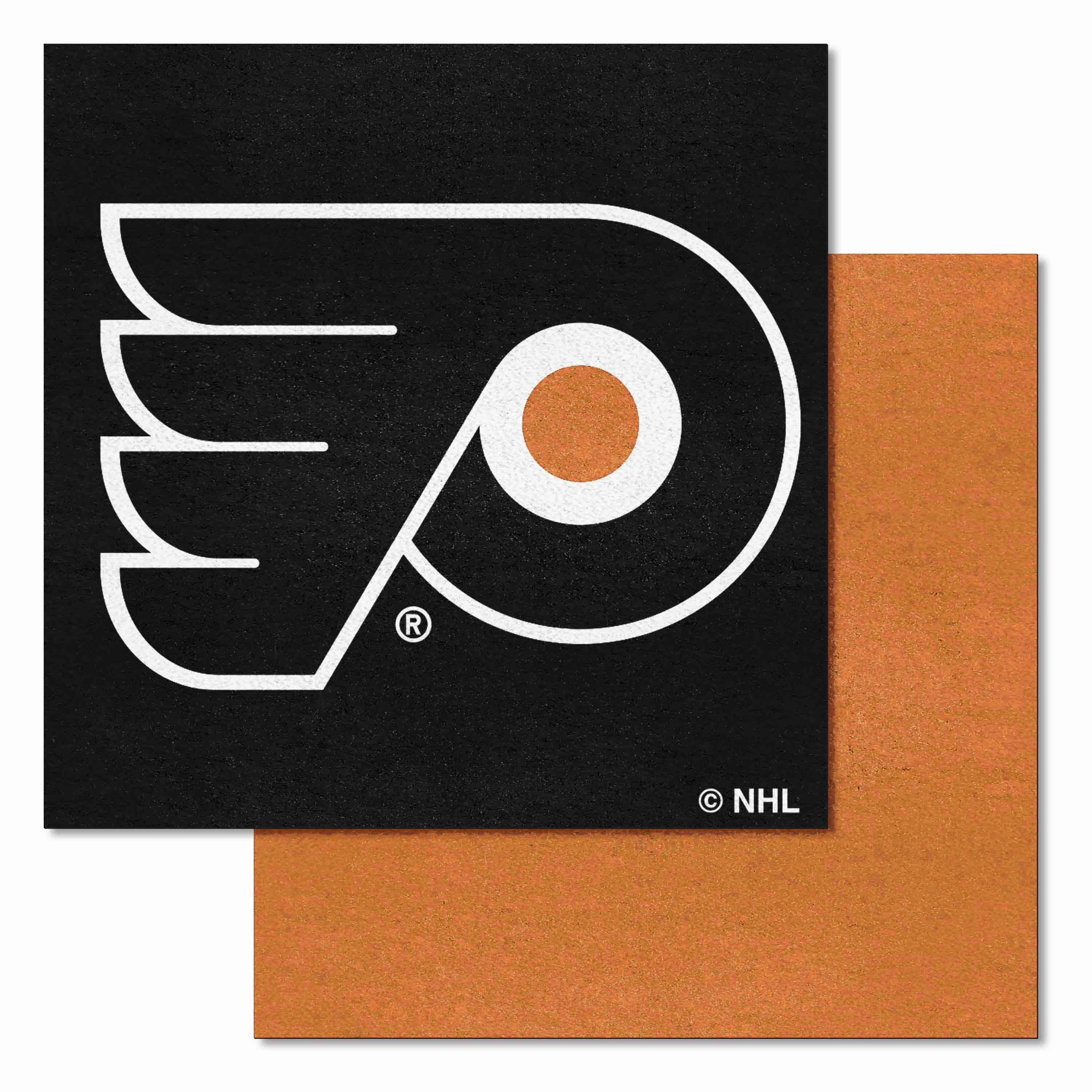 NHL - Philadelphia Flyers Team Carpet Tiles