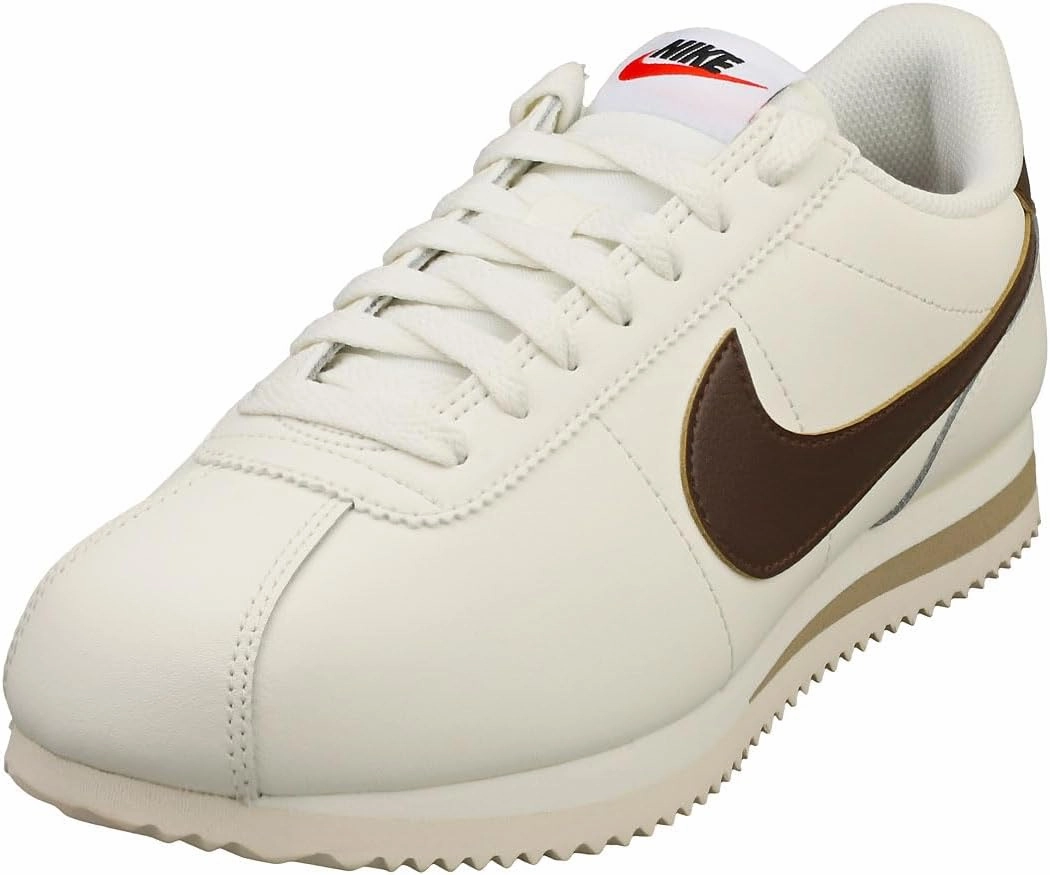 Nike Cortez Womens-Size-8.5, Sail/Cacao Wow-khaki-white