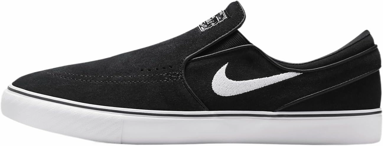 Nike SB Janoski  Slip Skate Shoes (FN5893-001, Black/Black/Black/White) Size 9.5