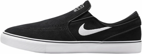 Nike SB Janoski  Slip Skate Shoes (FN5893-001, Black/Black/Black/White) Size 9.5