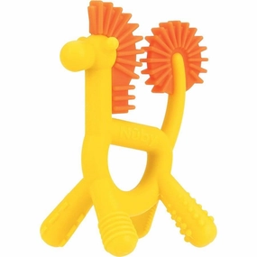 Nuby Geo Zoos 100% Baby Silicone Teether