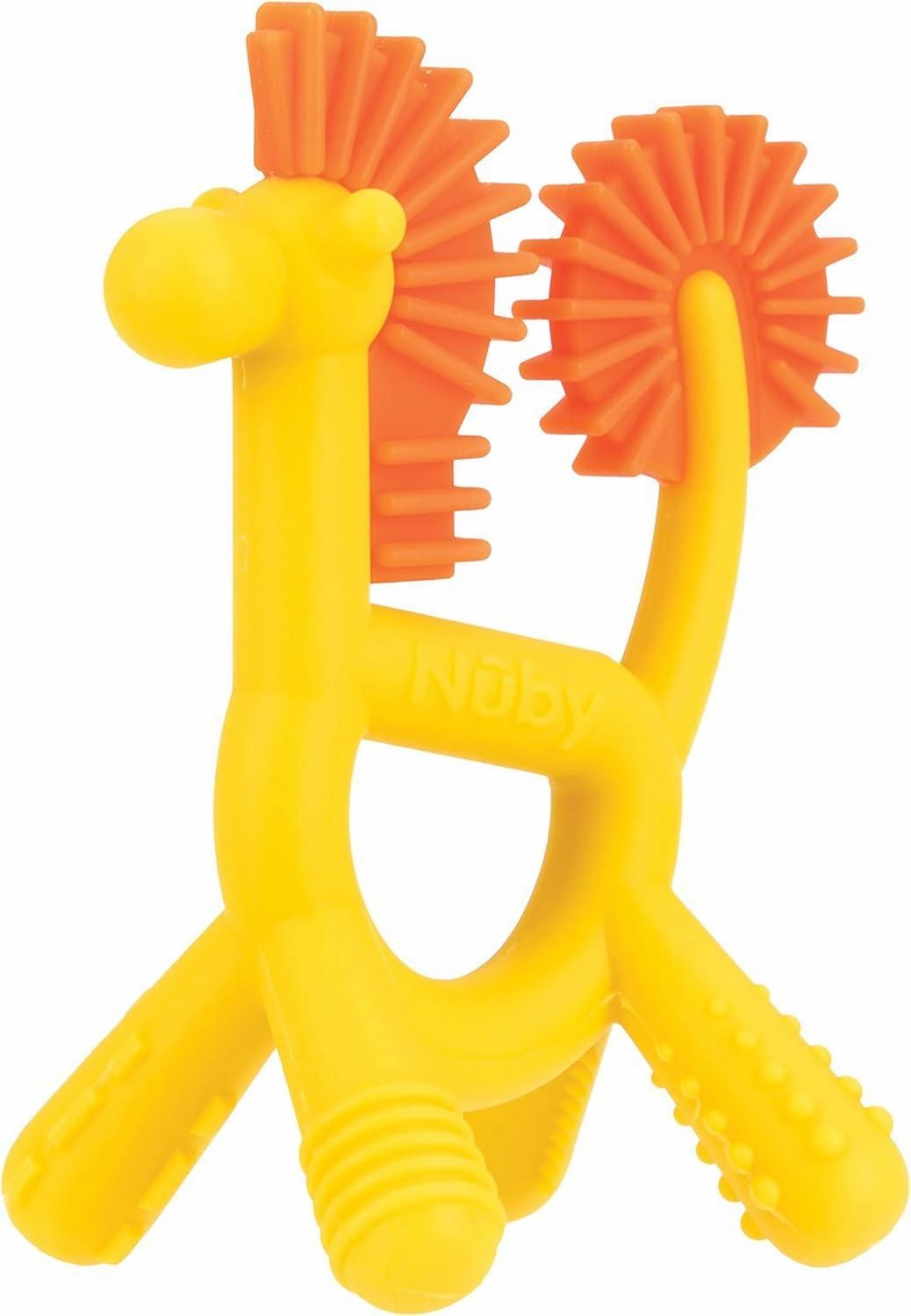 Nuby Geo Zoos 100% Baby Silicone Teether