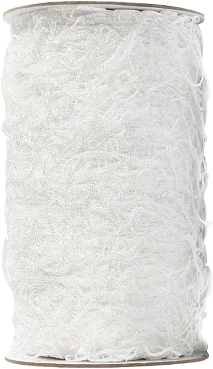 Nylon Trellis Netting Roll 5 x 750 ft, 6 Inch Soft Mesh, Heavy Duty Reinforced Garden Plant Support Mesh for Vertical Growing, Climbing Plants
