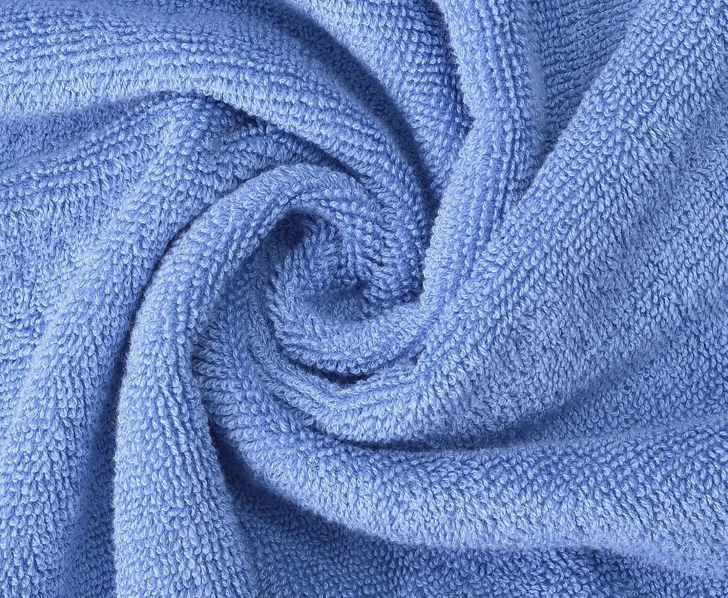 Oakias Premium Towel Set 600 GSM 6 Piece Blue - 100% Ring Spun Cotton Highly Absorbent Towels Set - Super Soft Bathroom Towel Set - Hotel Quality Double Stitched Hem - Ideal for Hotels, Spa, Gyms
