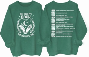 Only When It Is Dark Enough Can You See the Stars Sweatshirt Only When It Is Dark Enough Sweatshirt You Can See the Stars