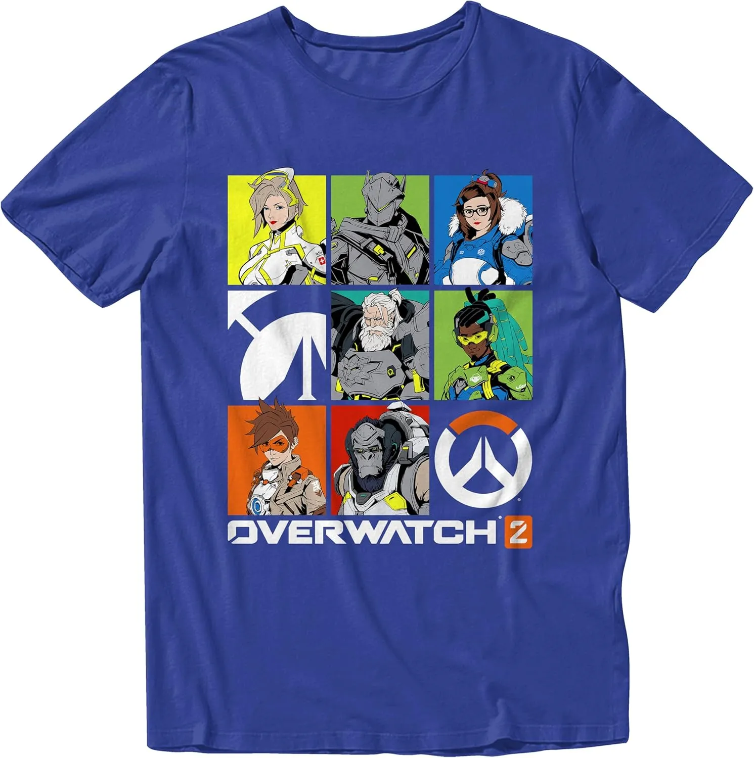 Overwatch Characters Mens and Womens Short Sleeve T-Shirt