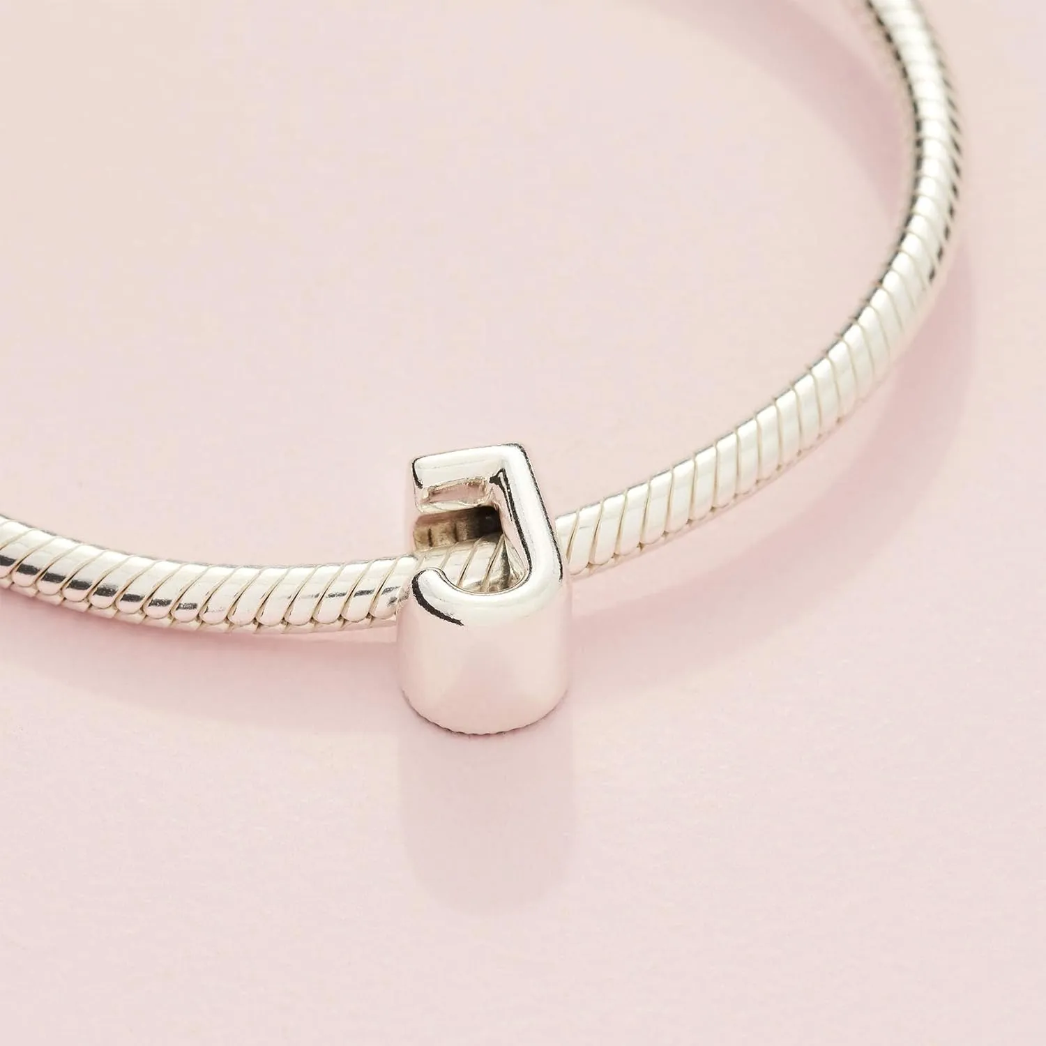 Pandora Alphabet Charm - Compatible Moments - Gift for Her - Made with Sterling Silver - with Gift Box