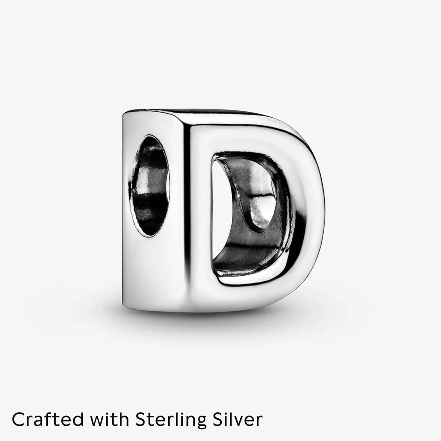 Pandora Alphabet Charm - Compatible Moments - Gift for Her - Made with Sterling Silver - with Gift Box