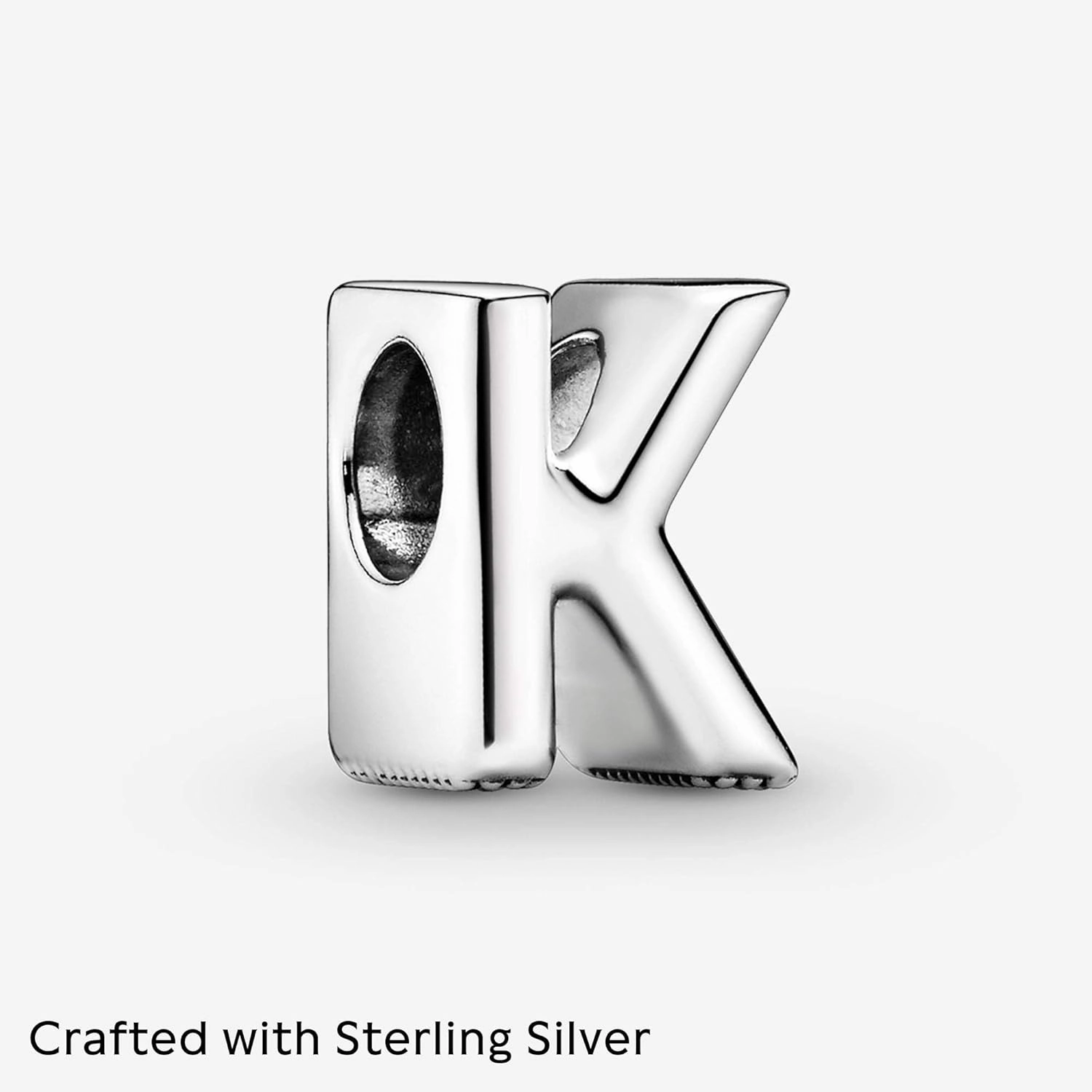 Pandora Alphabet Charm - Compatible Moments - Gift for Her - Made with Sterling Silver - with Gift Box