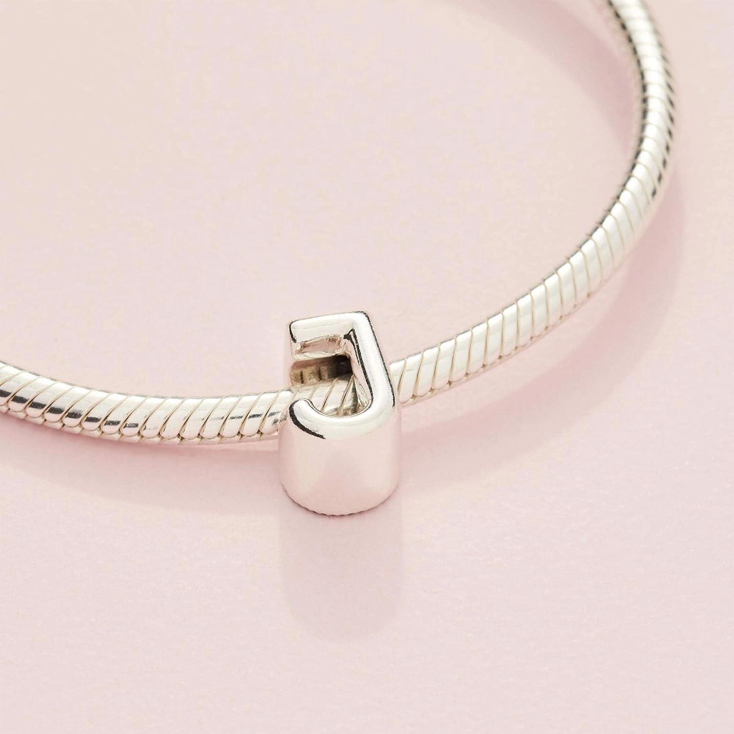 Pandora Alphabet Charm - Compatible Moments - Gift for Her - Made with Sterling Silver - with Gift Box