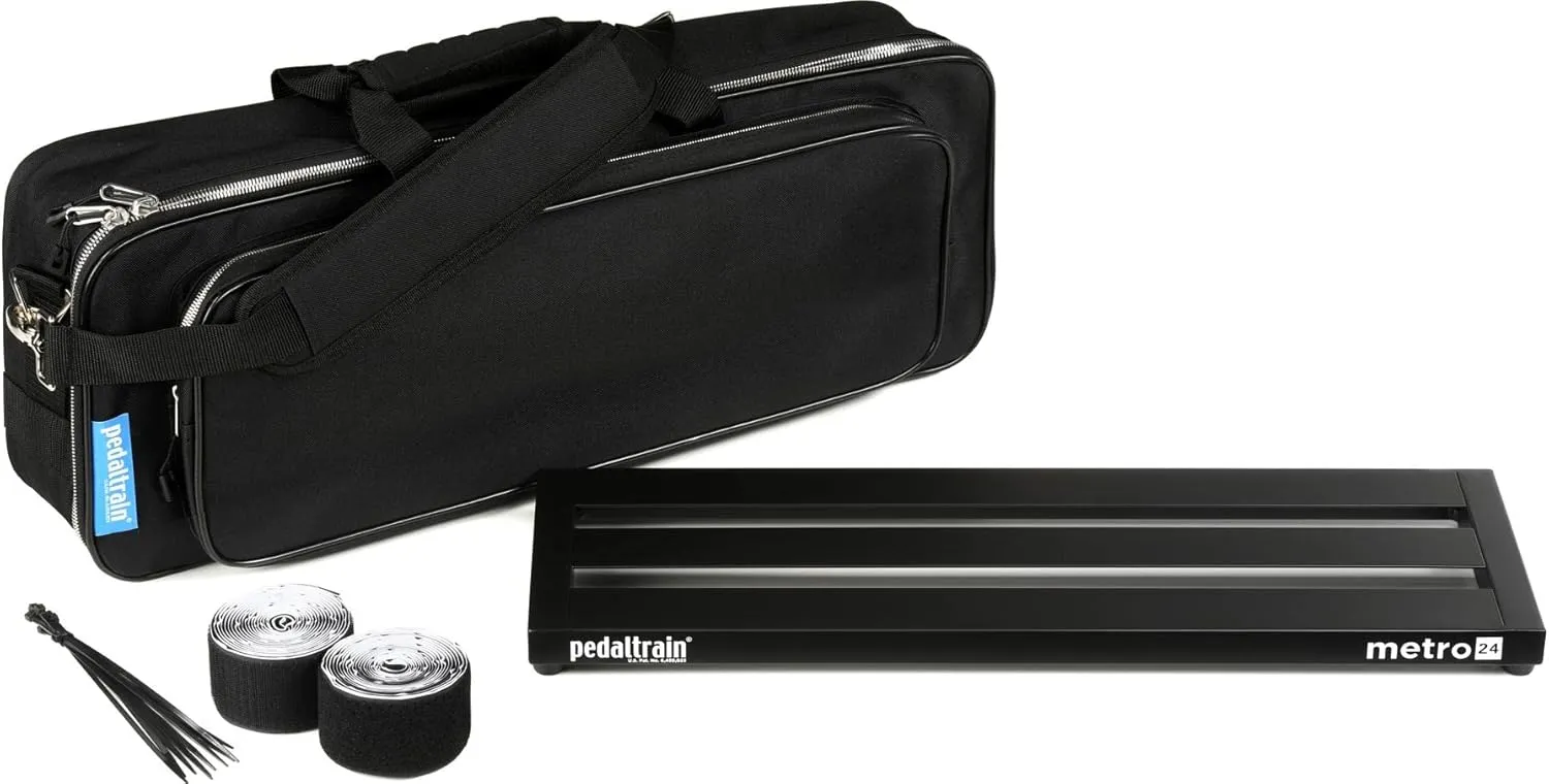 Pedaltrain Metro 24 SC 24 X8 Inches Pedalboard with Soft Case