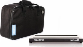 Pedaltrain Metro 16 3-RAIL, 16" x 8" PEDALBOARD w/Soft Case