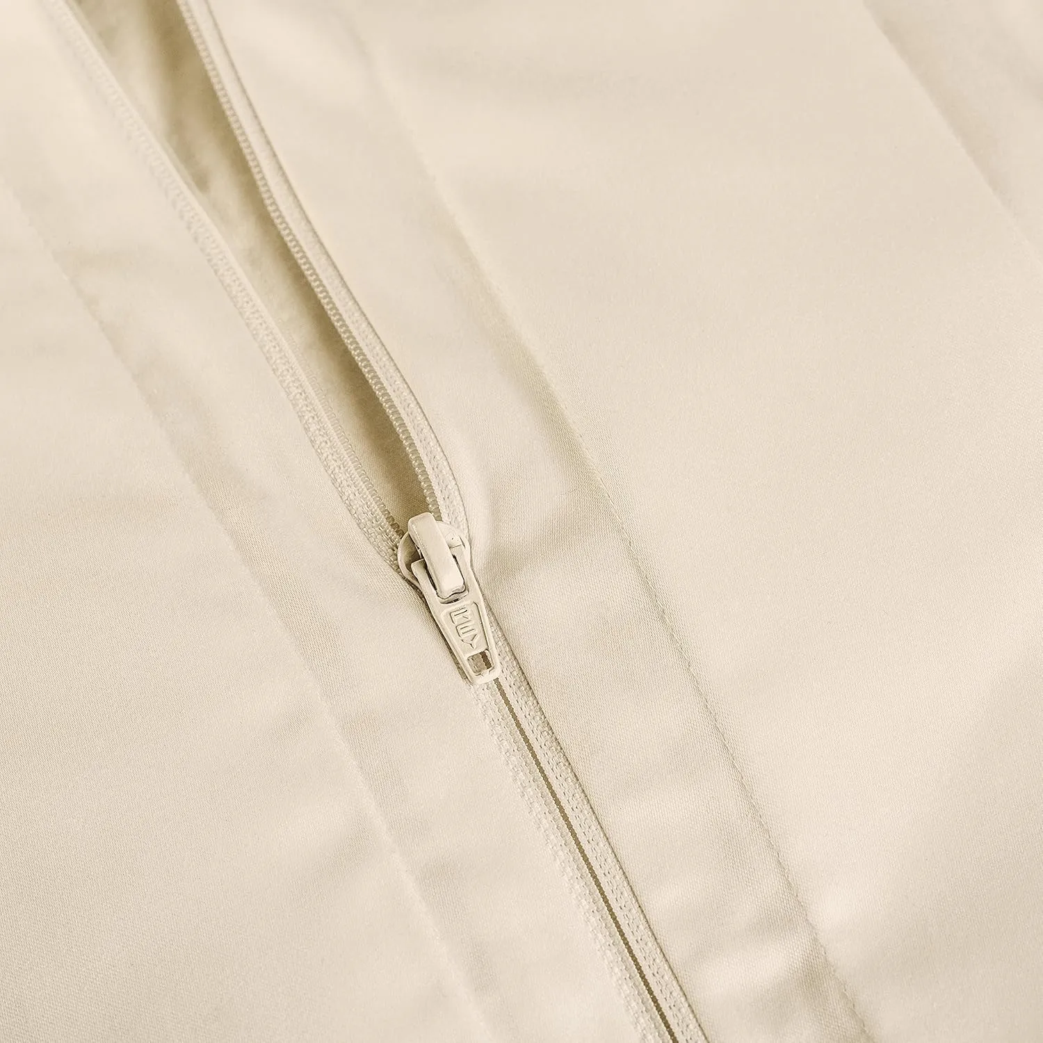 Peru Pima Duvet Cover Set – King/Cal King, 100% Peruvian Pima Cotton, Percale, 415 Thread Count, Cooling & Breathable, Hidden Zipper, Hotel-Quality Soft Bedding, 3 Pieces, Ivory