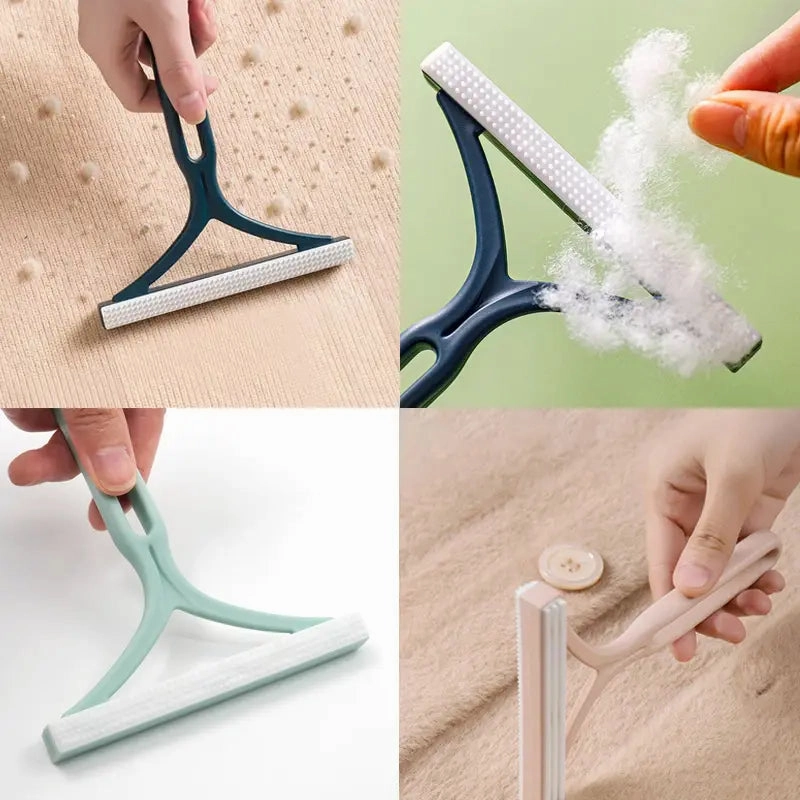 Pet Hair Remover Brush Reusable Lint Scraper