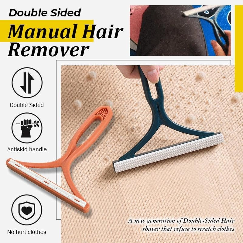 Pet Hair Remover Brush Reusable Lint Scraper