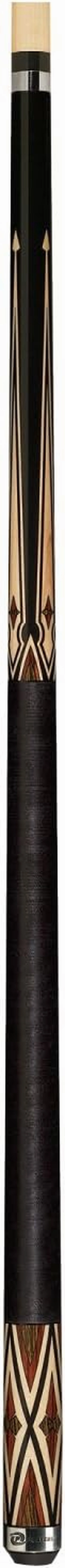 Players G-3396 Graphic Black with Maple Cutaways and Cocobola/Bocote Diamonds Cue