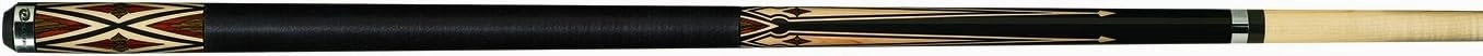 Players G-3396 Graphic Black with Maple Cutaways and Cocobola/Bocote Diamonds Cue