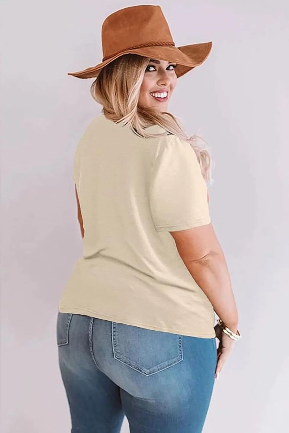 Plus Size Cowboy Shirt Cowgirls Tshirt Retro Rodeo Western Tops Country Music Tees Casual Holiday Concert Outfit(2-5X)