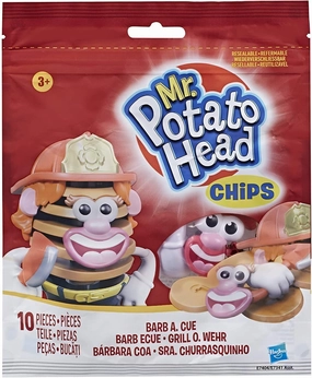 Potato Head Mr Chips: Barb A. Cue, Toy for Kids Ages 3 and Up; Mr Figure; Mrs
