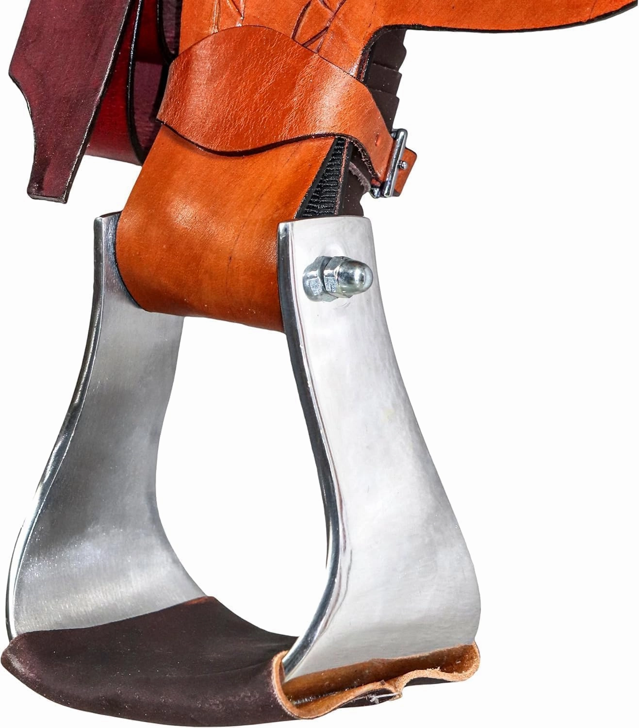 Premium Leather Wade Tree Western Roping Saddle – Handmade Ranch & Trail Horse Saddle for Roping & Work – 15", 16", 17" Seat Available