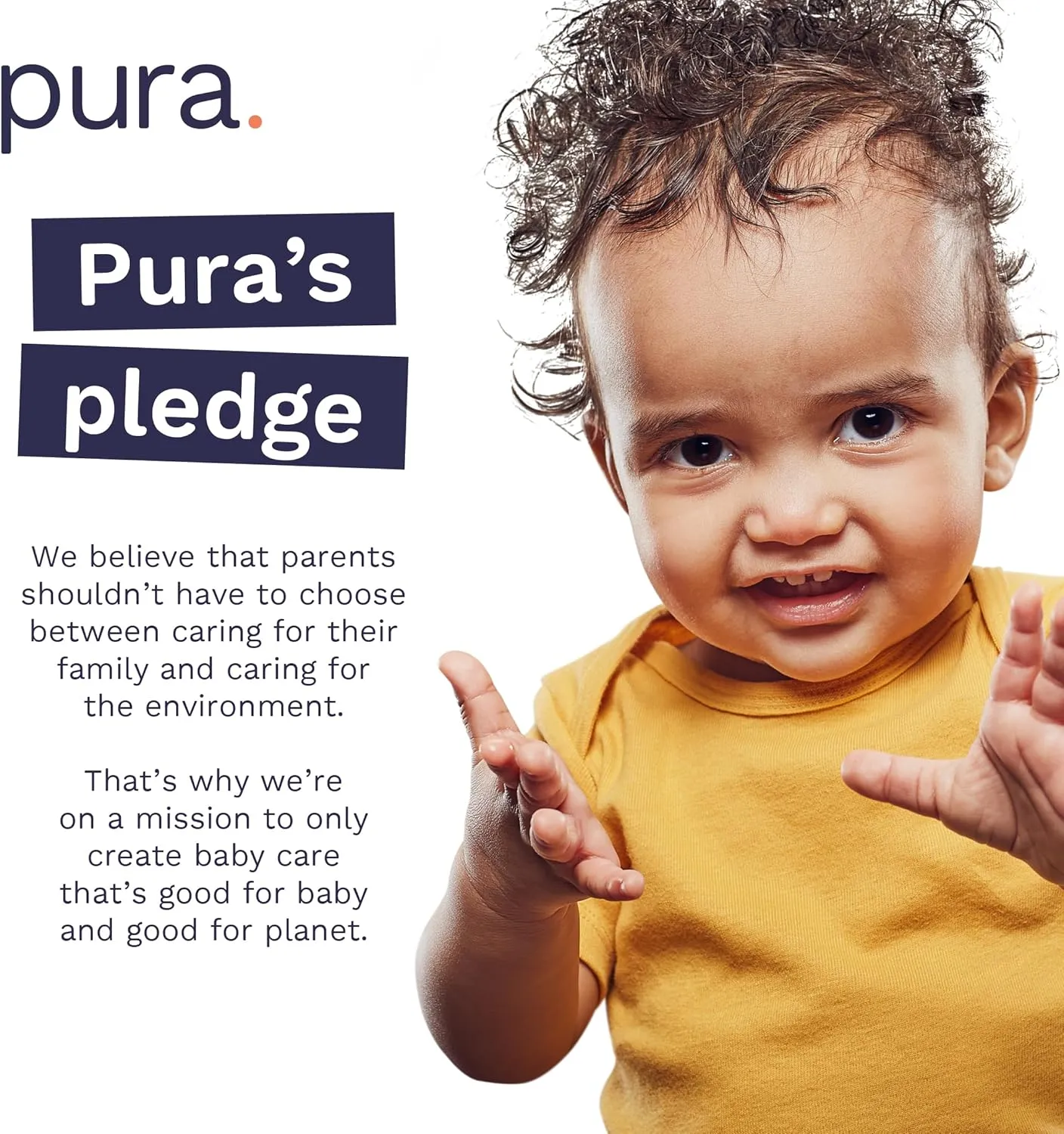 Pura Size 6 Eco-Friendly Diapers (29  lbs) Hypoallergenic, Soft Organic Cotton, Sustainable, up to 12 Hours Leak Protection, Allergy UK, Recyclable Paper Packaging, 18 Count (Pack of 3) (54 Diapers)