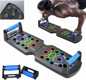 Push Up Board, Portable Multi-Function fitness Push-Up Board, Detachable and Portable with Non Slip Pushup Handles for floor, Push up board for Men and Women