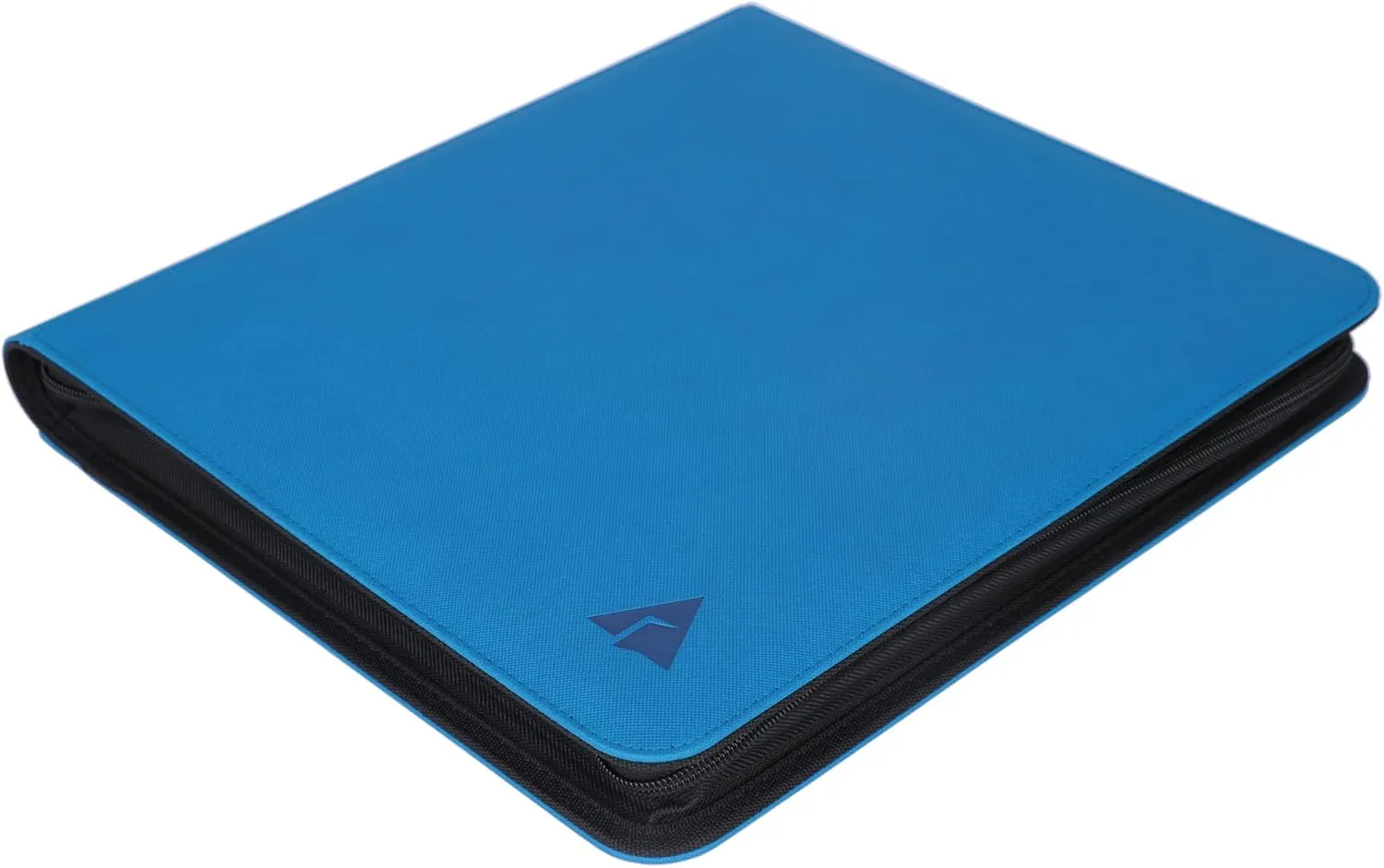 Rayvol Premium 12-Pocket Card Binder - Fits 1104 Trading Cards, Side Loading Ringless Card Collection Album for TCG and Sports Cards -Seablue
