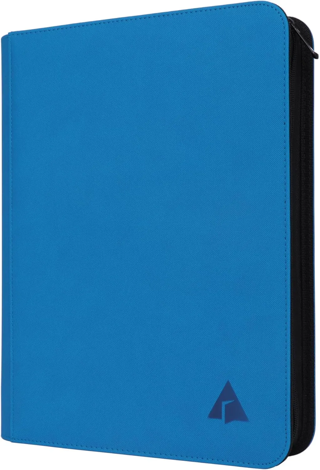 Rayvol Premium 9-Pocket Card Binder - Fits 828 Trading Cards, Side Loading Ringless Card Collection Album for TCG and Sports Cards -Blue