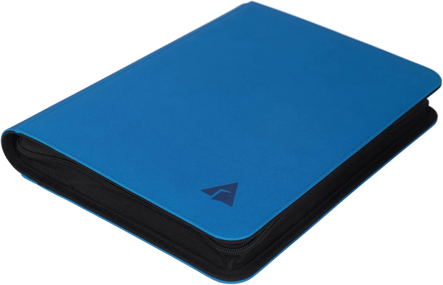 Rayvol Premium 9-Pocket Card Binder - Fits 828 Trading Cards, Side Loading Ringless Card Collection Album for TCG and Sports Cards -Blue