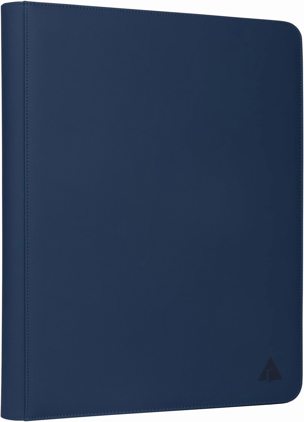 Rayvol 16-Pocket Toploader Binder, Holds 512 Toploaders 16 Pocket Top Loader Card Storage Case, 500   Ringless Double-Sided Pockets for Cards in 3 x 4'' Toploaders -Nightblue