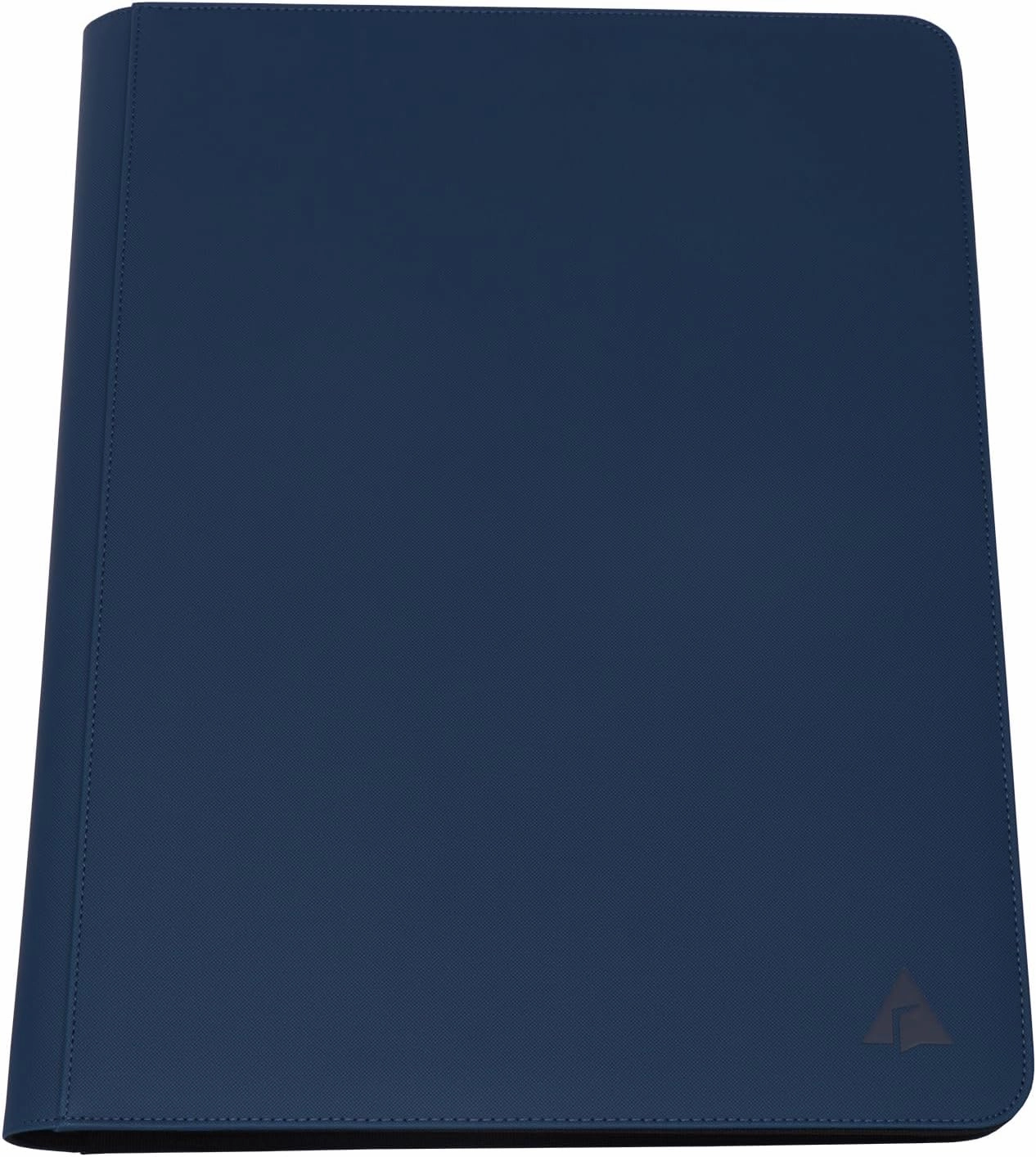 Rayvol 16-Pocket Toploader Binder, Holds 512 Toploaders 16 Pocket Top Loader Card Storage Case, 500   Ringless Double-Sided Pockets for Cards in 3 x 4'' Toploaders -Nightblue